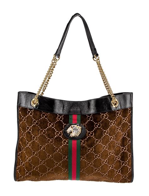 replica gucci rajah tote|gucci rajah tote leather.